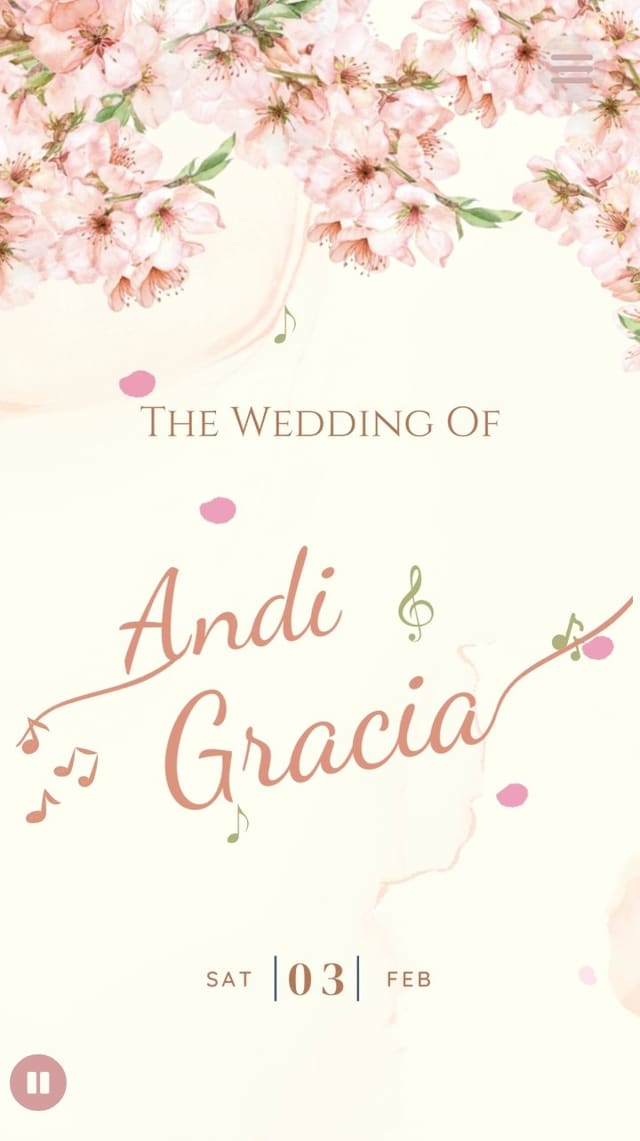 Undangan Andi & Gracia