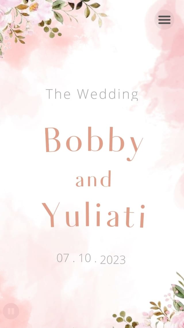 Undangan Bobby & Yuliati