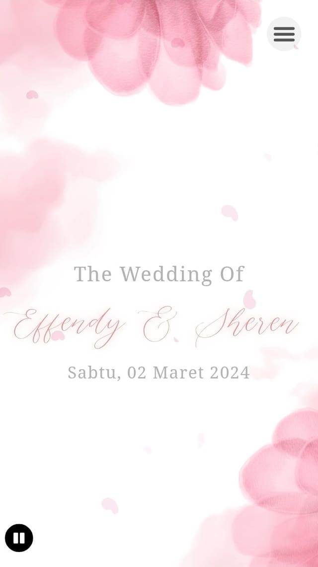 Undangan Effendy & Sheren